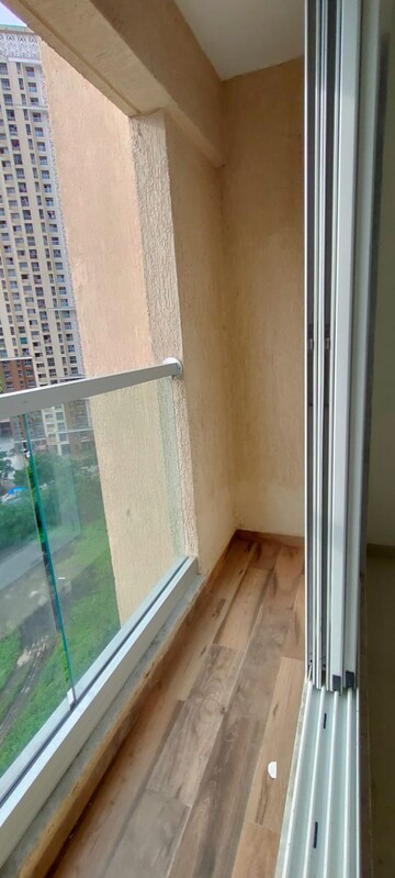 Balcony in 2 BHK Apartment at Dosti West County Phase 4 Dosti Pine, Balkum Pada – for Sale