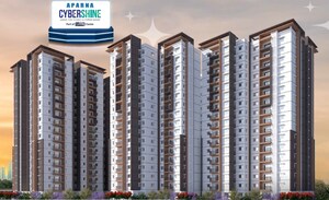3 BHK Apartment – Exterior View View at Aparna Cyber Shine, Osman Nagar - for Sale