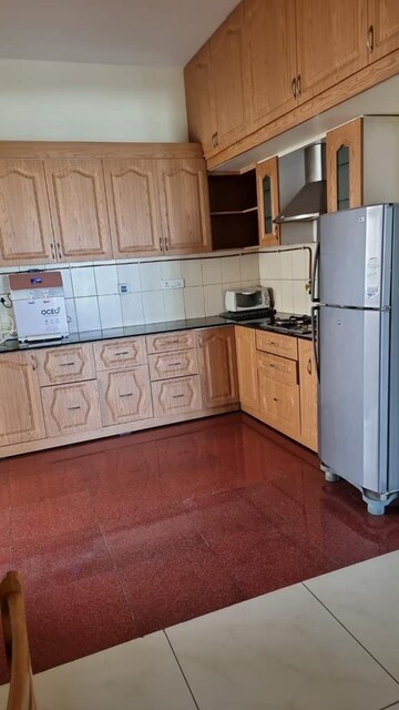 Kitchen in 3 BHK Apartment at Mantri Greens, Seshadripuram – for Rent