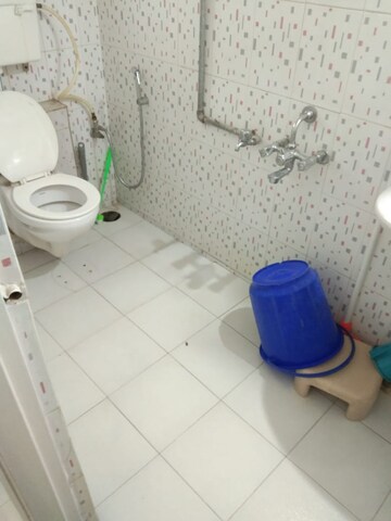 Bathroom in 2 BHK Apartment at Rohan Prarthana, Kothrud – for Rent