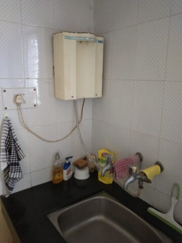 Bathroom in 2 BHK Apartment at Rohan Prarthana, Kothrud – for Rent