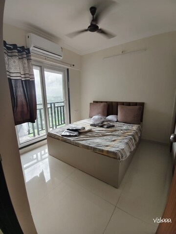 Bedroom in 1 BHK Apartment at Raunak Bliss, Ghodbunder Road – for Rent