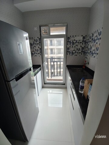 Balcony in 1 BHK Apartment at Raunak Bliss, Ghodbunder Road – for Rent