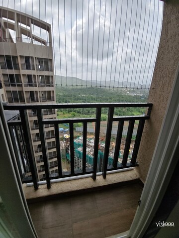 Balcony in 1 BHK Apartment at Raunak Bliss, Ghodbunder Road – for Rent