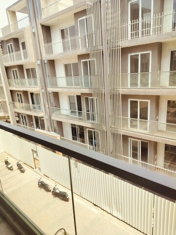 Balcony in 3.5 BHK Builder Floor at Smart World Gems, Sector 89 – for Rent