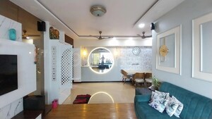 Bathroom in 3 BHK Apartment at Soham Tropical Lagoon, Ghodbunder Road – for Sale