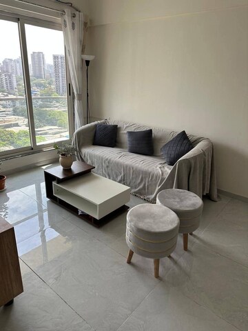 Living Room in 1 BHK Apartment at Usha CHS Malad, Malad West – for Rent