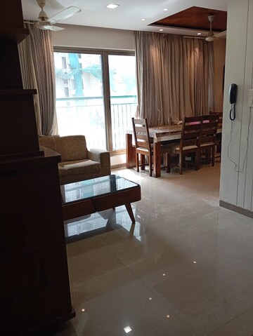 Living Room in 2.5 BHK Apartment at Neelkanth Greens, Manpada – for Rent