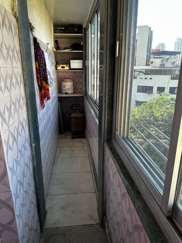 Balcony in 2.5 BHK Apartment at Shree Krupa Panch pakhadi, Panch Pakhadi – for Rent