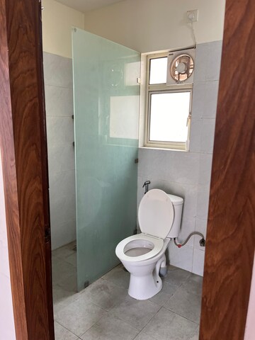 Bathroom in 3 BHK Builder Floor at Puri Aman Vilas, Sector 89 – for Rent