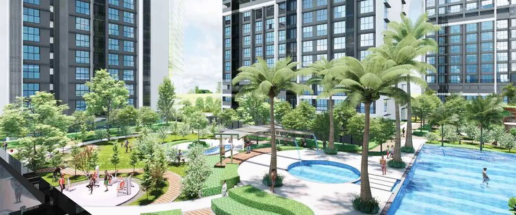 Garden, godrej-carmichael 4 Bedroom 4345 Sq.Ft. Apartment In Cumbala Hill Mumbai 9007443