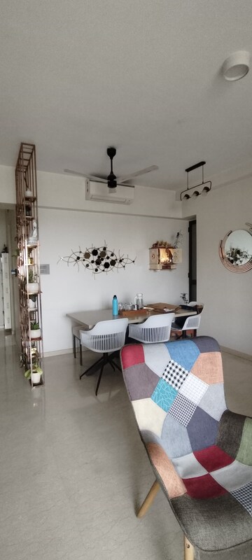 Hall in 2 BHK Apartment at Shapoorji Pallonji Vicinia, Powai – for Rent
