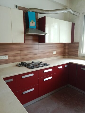 Kitchen in 3 BHK Builder Floor at Sushant Lok I – for Sale