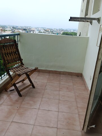 Balcony in 2 BHK Builder Floor at Palam Vihar Residents Association, Palam Vihar – for Rent
