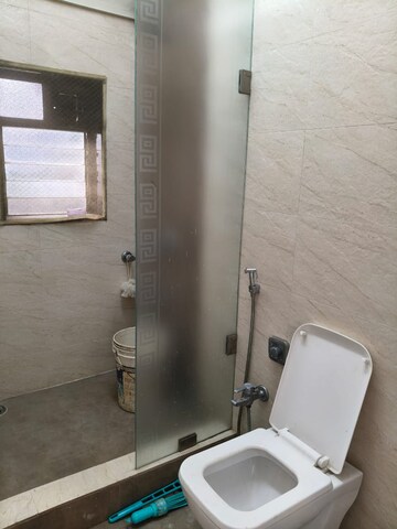 Bathroom in 2 BHK Apartment at Garden Avenue, Nerul Sector 21 – for Rent