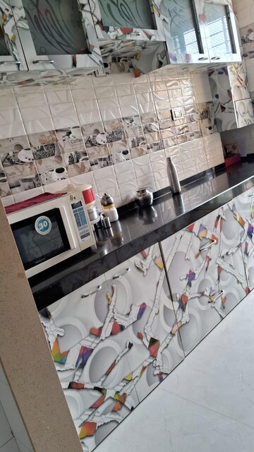 Kitchen in 2 BHK Apartment at Siddharth Geetanjali Jewel, Kharghar – for Rent