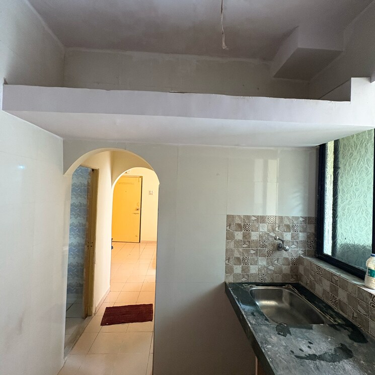 Kitchen, nerul sector 50w 1 RK 400 Sq.Ft. Apartment In Nerul Sector 50w Navi Mumbai 9007504