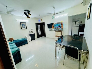 Living Room in 2 BHK Apartment at Royal Oasis, Malad West – for Rent