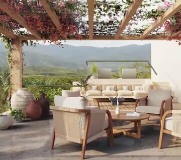 Living Room in 5 BHK Villa at Siolim – for Sale