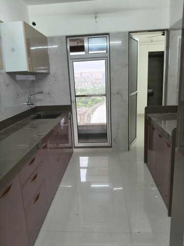 Kitchen in 3.5 BHK Apartment at Moreshwar 19 East, Nerul – for Rent