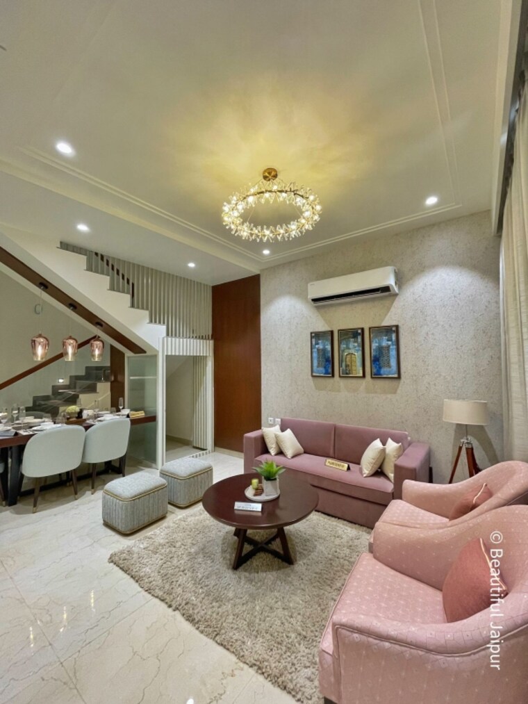 Living Room, manglam-anantara-the-villas 4 Bedroom 2450 Sq.Ft. Villa In Ajmer Road Jaipur 9007528