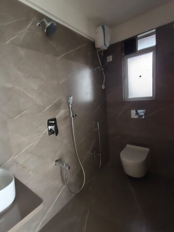 Bathroom in 3 BHK Apartment at Moreshwar 19 East, Nerul – for Rent