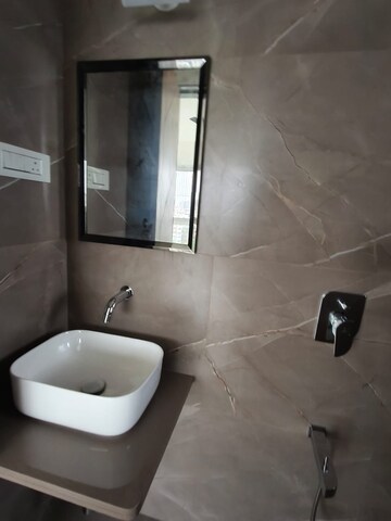 Bathroom in 3 BHK Apartment at Moreshwar 19 East, Nerul – for Rent