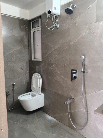Bathroom in 3 BHK Apartment at Moreshwar 19 East, Nerul – for Rent