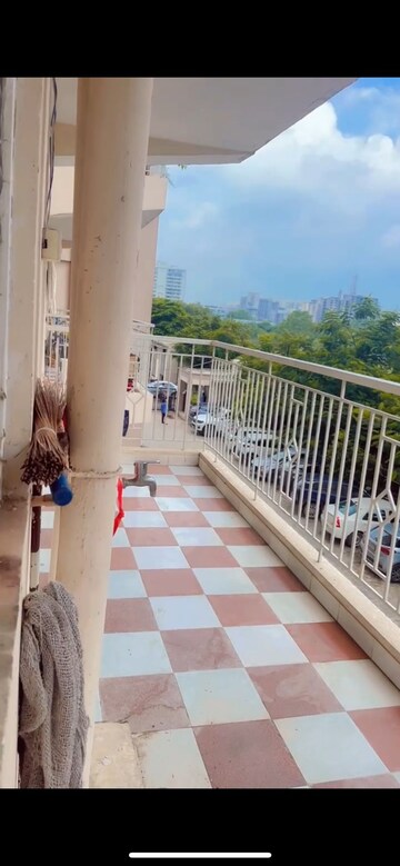 Balcony in 2 BHK Apartment at Shree Vardhman Green Court, Sector 90 – for Rent
