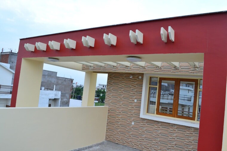 Exterior View, gomti nagar 2 Bedroom 950 Sq.Ft. Independent House In Gomti Nagar Lucknow 9007579