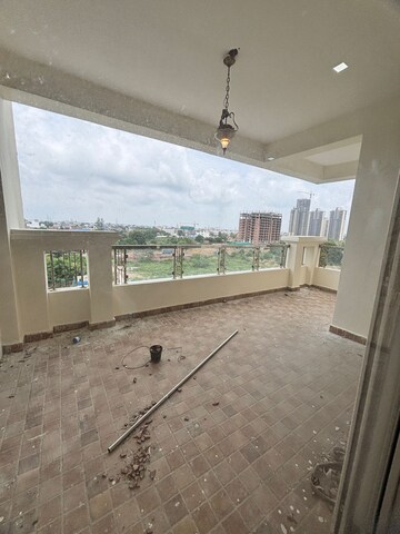 Balcony in 3.5 BHK Apartment at MI Rustle Court, Gomti Nagar – for Rent