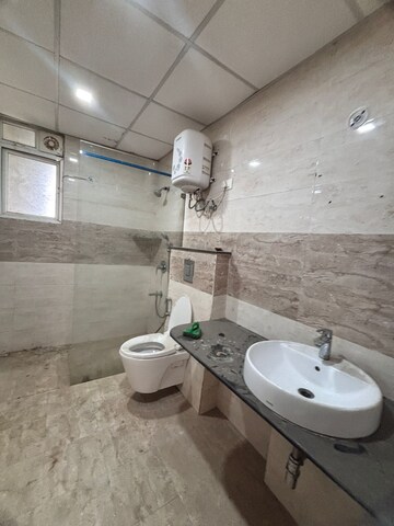 Bathroom in 3.5 BHK Apartment at MI Rustle Court, Gomti Nagar – for Rent