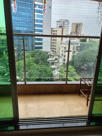 Balcony in 3 BHK Apartment at Kabra Shabnam, Juhu – for Rent