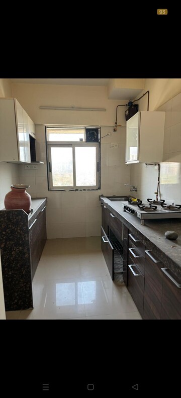 Kitchen in 1 BHK Apartment at Puranik City, Kasarvadavali – for Rent