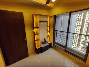 Living Room in 3 BHK Apartment at Rustomjee Urbania, Thane West – for Rent
