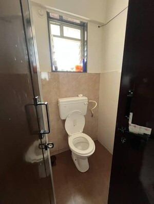 Bathroom in 1 BHK Apartment at Warje – for Rent