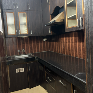 Kitchen in 1 BHK Builder Floor at Khirki Extension – for Sale