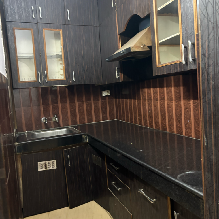 Kitchen, khirki extension 1 Bedroom 500 Sq.Ft. Builder Floor In Khirki Extension Delhi 9007820