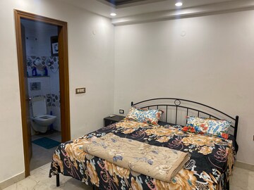 Bedroom in 3 BHK Builder Floor at Vasant Kunj Enclave – for Rent