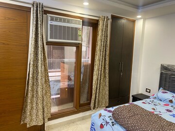 Bedroom in 3 BHK Builder Floor at Vasant Kunj Enclave – for Rent