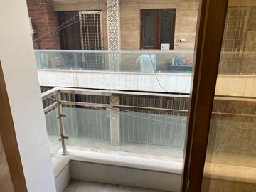 Balcony in 3 BHK Builder Floor at Vasant Kunj Enclave – for Rent