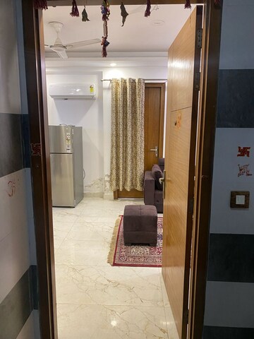 Living Room in 3 BHK Builder Floor at Vasant Kunj Enclave – for Rent