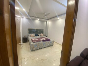 Bedroom in 3 BHK Builder Floor at Vasant Kunj Enclave – for Rent