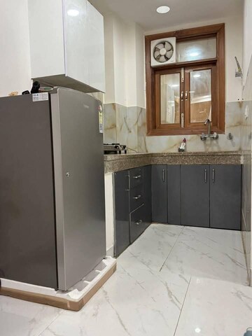 Kitchen in 1 BHK Builder Floor at Saket – for Rent