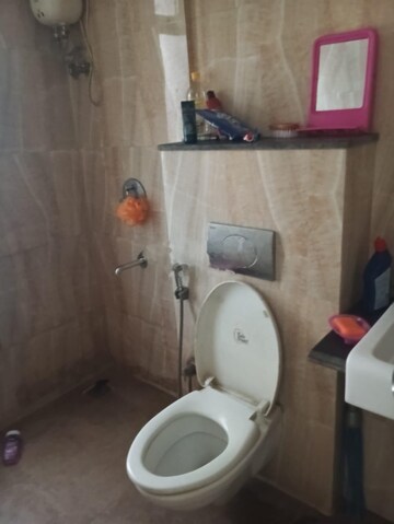 Bathroom in 2 BHK Apartment at Piramal Vaikunth, Balkum Pada – for Rent