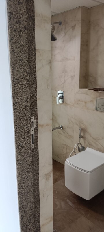 Bathroom in 3 BHK Apartment at Kanakia Silicon Valley, Powai – for Rent