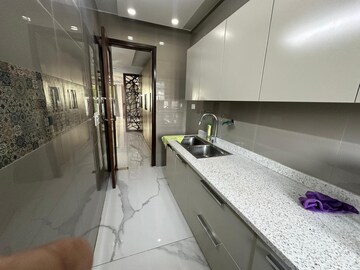 Kitchen in 1.5 BHK Apartment at RWA Qutab Enclave, Katwaria Sarai – for Rent