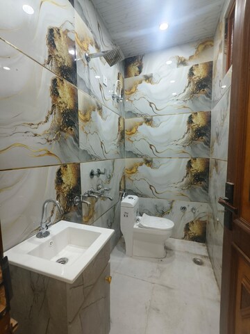 Bathroom in 3 BHK Apartment at Shakti Khand iv – for Sale