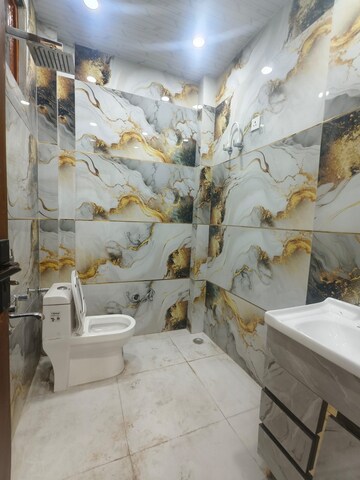 Bathroom in 3 BHK Apartment at Shakti Khand iv – for Sale
