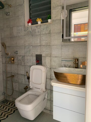 Bathroom in 2 BHK Apartment at H Rishabraj Park Vistas, Borivali West – for Sale
